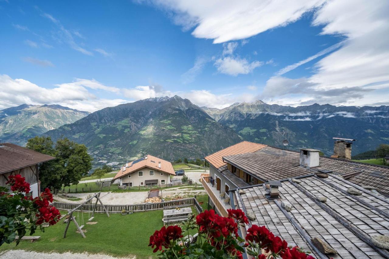 Thaler-Hof Ferienhaus Fichtnhittl Villa Lagundo Dış mekan fotoğraf