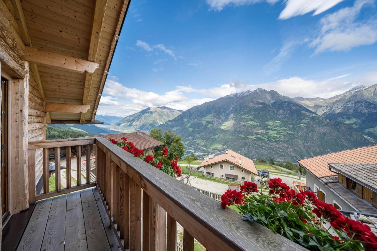 Thaler-Hof Ferienhaus Fichtnhittl Villa Lagundo Dış mekan fotoğraf